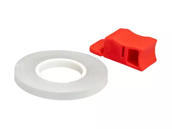 Felgenband 5 mm x 6 m weiss-glitzer